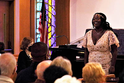 Brittany Graham in concert