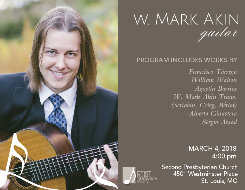 W. Mark Akin concert 2018